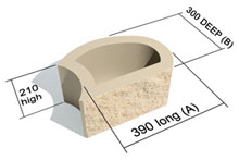 Retaining Block R12