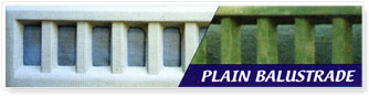 Plain Balustrade Slab - R13