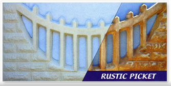 Rustic Picket Slab - R17